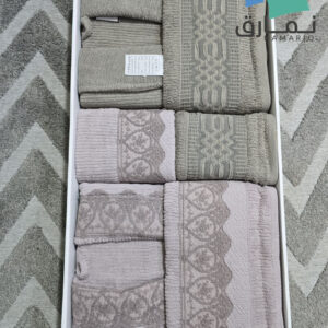 طقم بورنص قطن