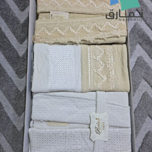 طقم بورنص قطن