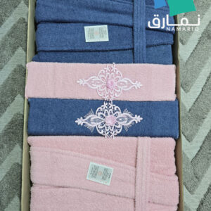 طقم بورنص قطن