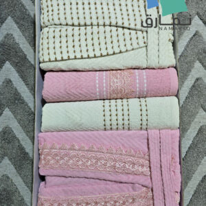 طقم بورنص قطن 