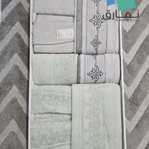 طقم بورنص قطن